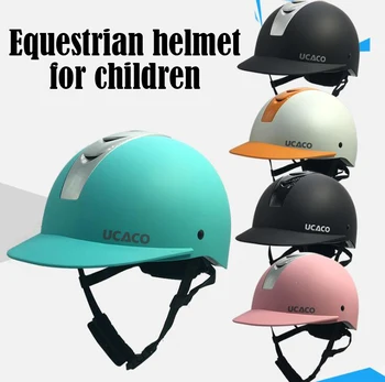 Детски шапки за езда за момчета и момичета, престрелки шапка, каска за езда и дрехи за езда, на Способи за каска, Шлем с препятствия