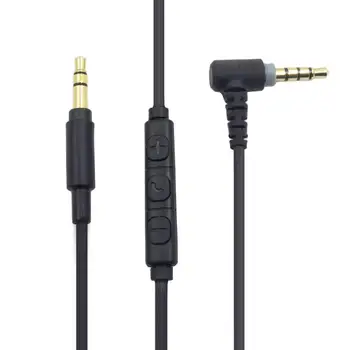Подмяна на Стерео Аудио Кабел удължителен кабел Кабели за Audio Technica ATH MSR7 SR5BT AR5 RE700 Слушалки