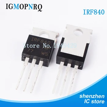 10 Бр./лот IRF840 TO-220 IRF840PBF MOSFET N-Chan 500 8,0 Усилвател на Нова