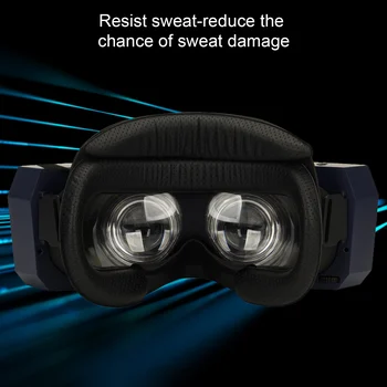 Подобно на гъба Кожена Пяна за Лице, Замяна Маска за Очи, Тампон върху Възглавница, Калъф за Очила за Виртуална Реалност Pimax Vision 8K/5K VR, Аксесоари