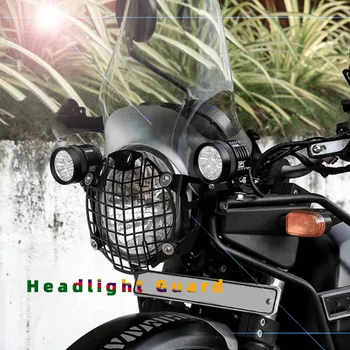 Фар на Мотоциклет Защитна Решетка Скара Защитно покритие С CNC Алуминий За Royal Enfield Himalayan 2016-2021 2020 2019 2017 2018
