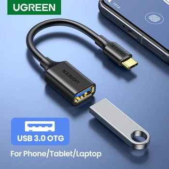 UGREEN C USB към USB Адаптер Type C OTG USB Кабел C Включете USB 3.0 A Женски Кабел-Адаптер за MacBook Pro Samsung S9 USB-OTG C