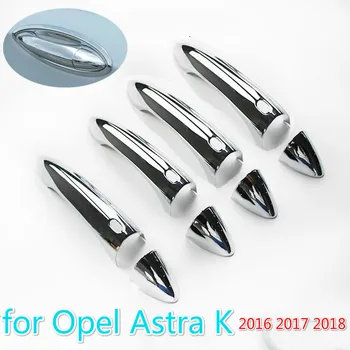 За Opel Astra K Vauxhall Astra K Holden Astra 2016 2017 2018 2019 2020 Автомобилна Врата Копчето На Кутията Тампон Стикер Леярство Стайлинг
