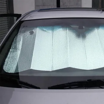 Отразяваща UV Авто Козирка Протектор за Автоматично Удължаване Авто Предното Предното Стъкло на Колата на сенника Аксесоари За Полагане на Автомобили