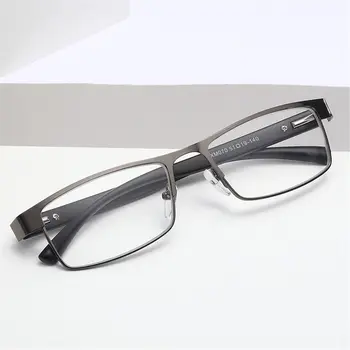 Модни Прости Мъжки Бизнес Очила За Четене, Реколта Класически Ультралегкие Очила, В Оптични Рамки, Офис Защита На Очите