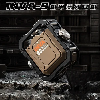 INVA-Механичен S Реактивна Раница Ultra Основната Gold Mecha Wind Безжична Bluetooth слушалка Cyberpunk fidget Spinner RGB