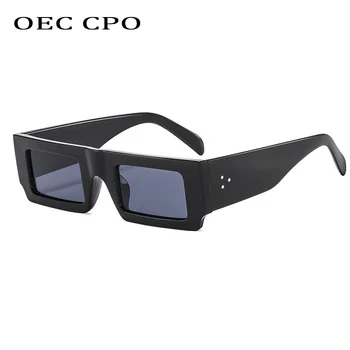 Малки Правоъгълни Слънчеви Очила Дамски Модни Пътни Квадратни Слънчеви Очила Женски Пънк-Нюанси на UV400 Очила За Шофиране Тенденция Очила
