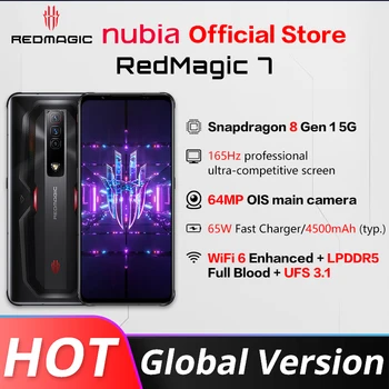 Глобалната версия на Nubia REDMAGIC 7 Игрални телефон 6,8 