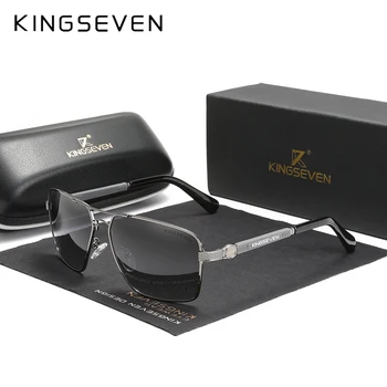 KINGSEVEN Нов Дизайн за Слънчеви Очила За Жени Поляризирани Покритие на Обектива 2022 Рамка за Автоматично Нулиране на Шофиране, Очила За Мъже/За Жени Óculos