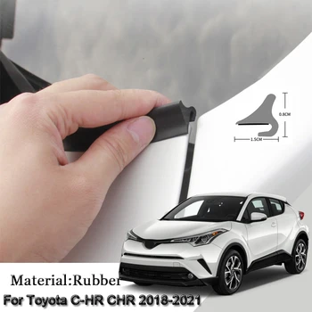 Направи си САМ Автомобили оборудване запечатване на Уплътнението Вятърна Спойлер Пълнител Защитен Кант Уплътнителни Ленти Стикер Аксесоари За Toyota C-HR CHR 2018-2021