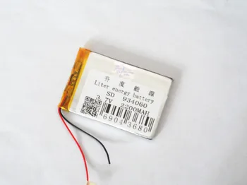 Литровата енергийна батерия 934060 3,7 До 2200 mah 904060 Литиево-Полимерна Li-Po литиево-йонна Акумулаторна Батерия За Mp3 MP4