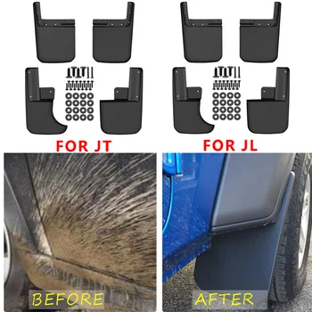 4X Предните и Задните Калници За Jeep Wrangler JL JT 2018 2019 2020 2021 2022 Калници Калници Подкрылок