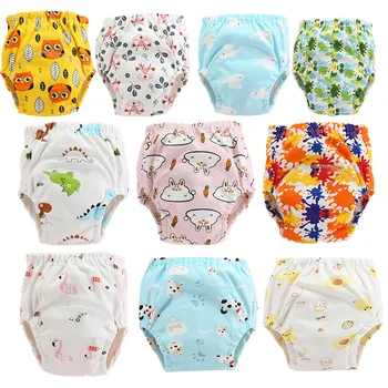 Шест слоя сладки бебешки пелени за многократна употреба памперси тъканни пелени пере детски детски памучен анцуг бельо