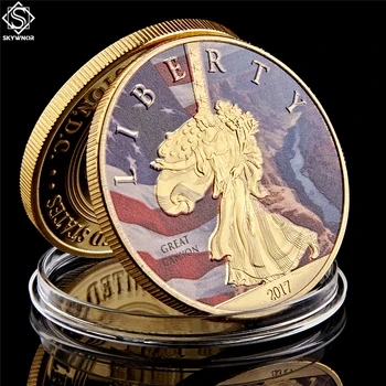 2017 САЩ Национален парк Гранд-Велик Каньон Либърти Колекция от Американските златни монети
