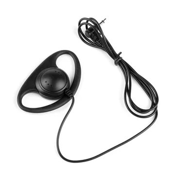 1 БР 3,5 мм Конектор D-Образна форма Само За Слушане на Слушалки Слушалки За Двустранните Уоки Токита Radio Директен Доставка