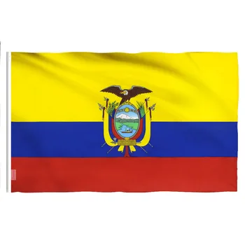 Candeway 90x150 СМ Знаме на Република Еквадор Еквадор декоративен за Украса