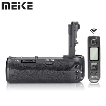 Meike MK-6DII Pro Вертикална Батарейная дръжка за Canon 6DII 6D Mark II Подмяна на камери за BG-E21 с дистанционно управление