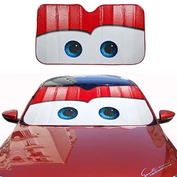 6 Цвята на Очите Подгряване на Предното Стъкло на сенника За Прозорец на Предното Стъкло на Капака сенника на Автомобил козирка Автомобилни покривала Автомобили Защита От Слънцето